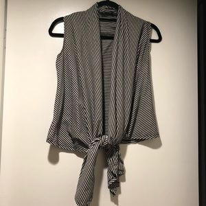 Striped Lightweight Vest